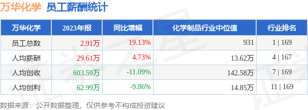 萬華公司職工工資表詳解，萬華公司職工工資表全面解析