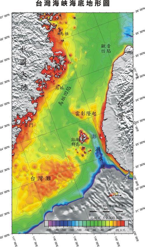 臺灣海峽及其地理位置，位于中國兩大省份之間的戰(zhàn)略要地，臺灣海峽，中國兩大省份間的戰(zhàn)略要地